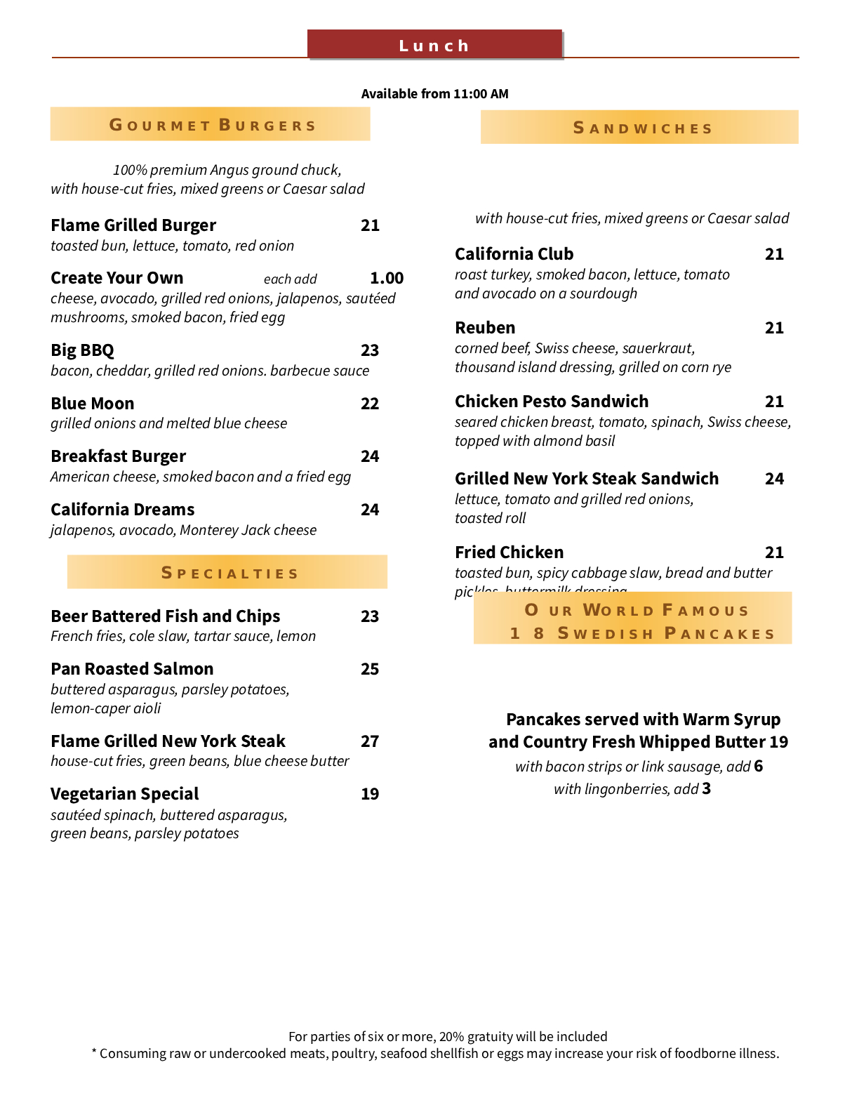 Lunch Page 2